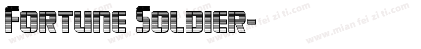 Fortune Soldier字体转换